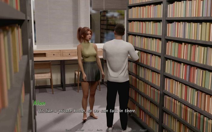 Dirty GamesXxX: Soulmate: wurde beim ficken eines Ghost-mädchens in der College-Bibliothek erwischt -...