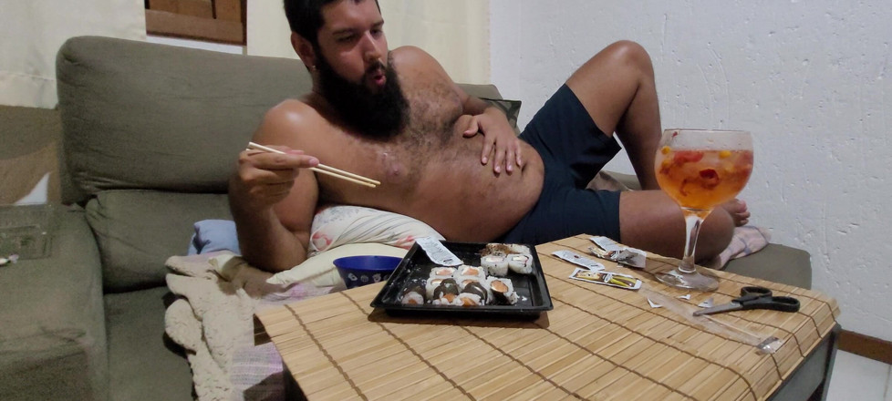 Luksmen1: Thử thách sushi 100 mảnh: hoàn toàn maxed out &amp; bloated