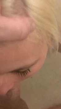 Charlize Danay blowjob with swallow