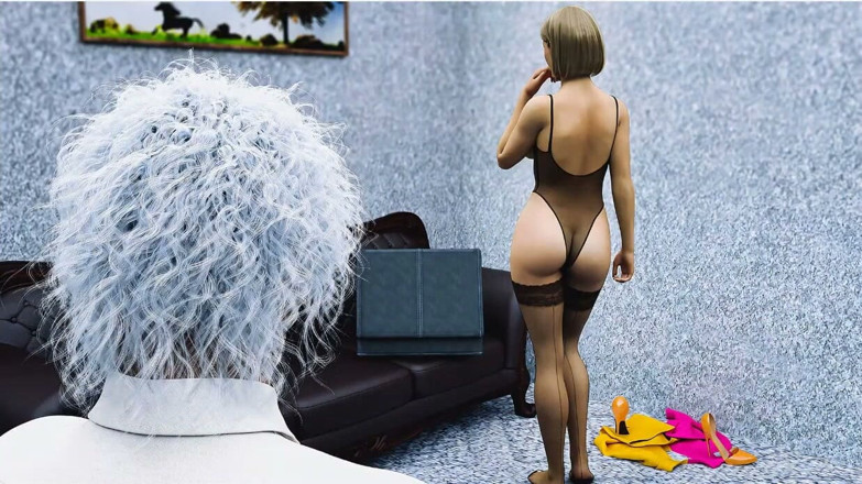XXX Games Bunk: Special Request - Gameplay - Roleplay - Putting Sexy Lingerie for Pleasing Customer...