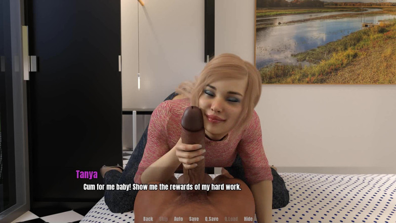 Dirty GamesXxX: 奶奶的房子：怪物鸡巴极端深喉和喉咙馅饼 第10,11集