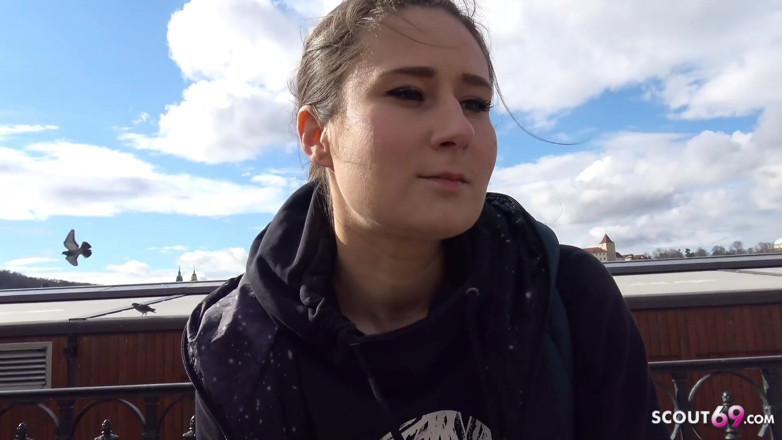 German Scout: German Scout - Cute Teen Lara Fox Talk to First Casting...