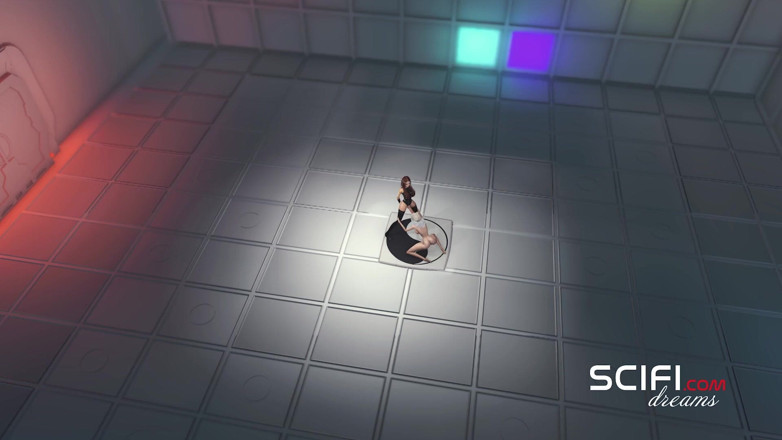 3dxpassion-transgender: SFキューブ。3Dホットディックガールと角質trannyの惑星基地局