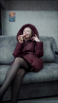 I Cum in My Beautiful Fur Coat
