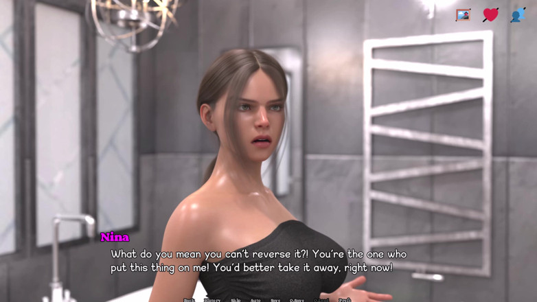Snip Gameplay: Goddes of Lust 1 Nina ne olduğuna inanamıyor büyük bir yarak...
