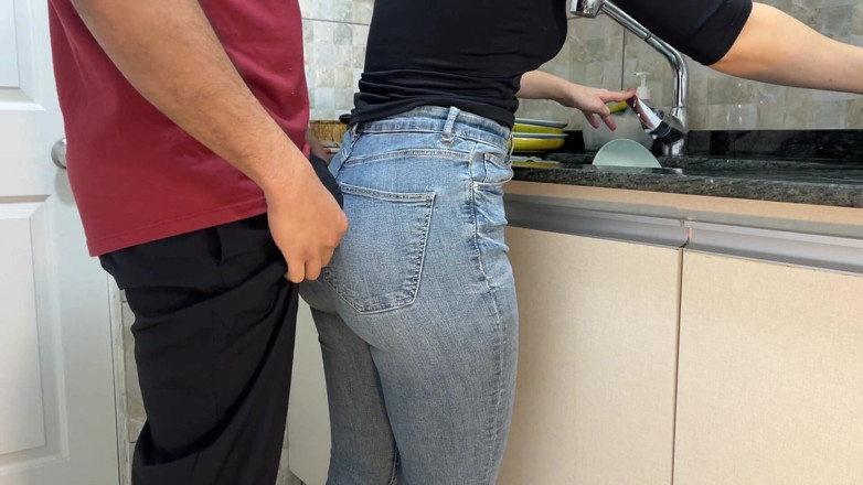 Levi Solen: Cumming in My Maid's Big Ass with Jeans While She...