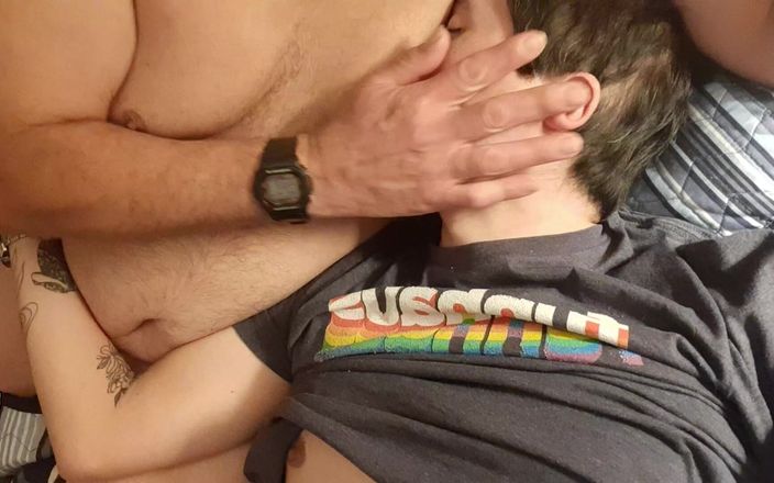 Lymph Guy: Boy Loves Suckling on Step Daddies Titties