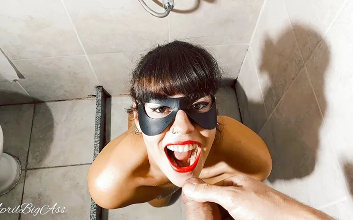 April BigAss: Drinking pee " no stop" training slut