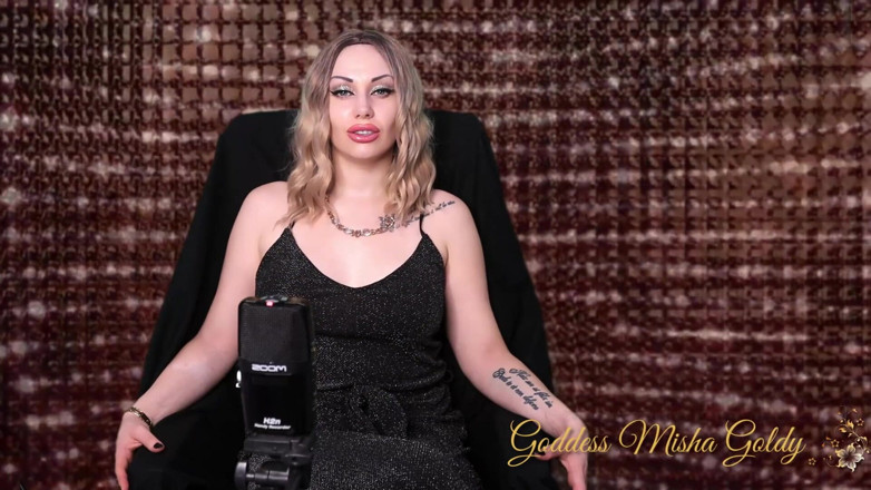 Goddess Misha Goldy: Mesmerizing 3dio ASMR! I love to humiliate - You love to be...
