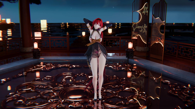 MikuMotion: [mmd] butik Yinyin-bingbing koreański taniec erotyczny bielizna obsceniczny striptiz