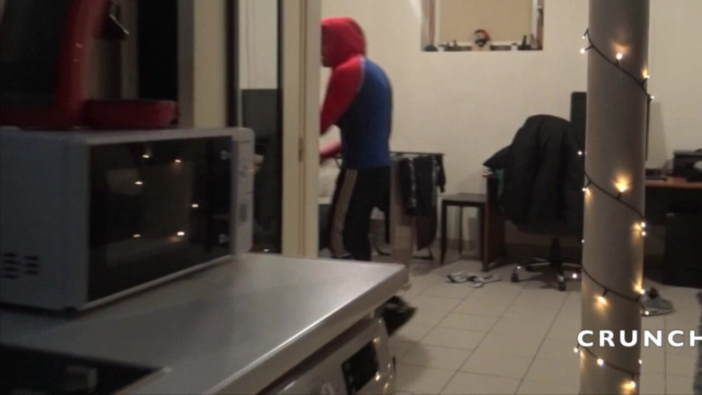Bareback spy cam from Spain: Julien Baise parär un mec ce citite
