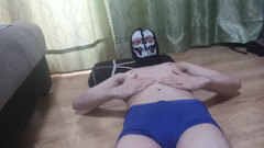 Pasha: El Tipo De La Máscara Montó Un Espectáculo De Aceite....