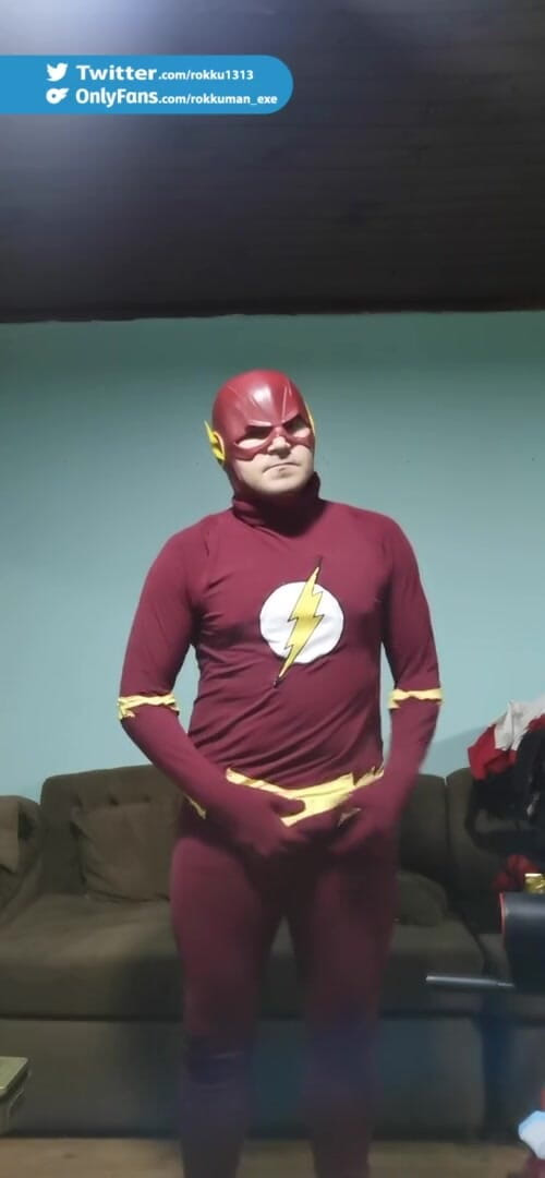 Rokkuman: Honění cosplay flash latino masturbace Chileno