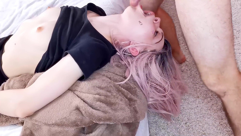 The Deep Passion: Please, Use My Throat as Pussy - Upside Down Throat Fuck