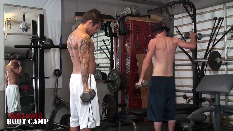 Bad boys bootcamp: Workout Buddies Dick Suck