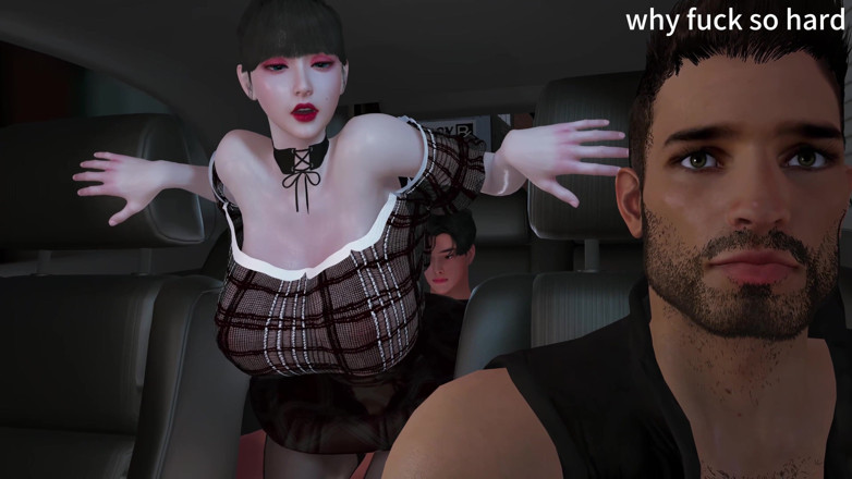 Why fuck so hard: 3 boyutlu ateşli üvey anne arabada büyük yaraklı üvey oğluyla aldatıyor