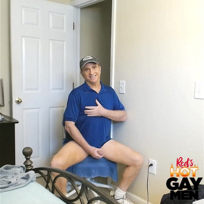 Reds Hot Gay Men: एकल लाल बालों वाली बड़ा लंड स्ट्रोक