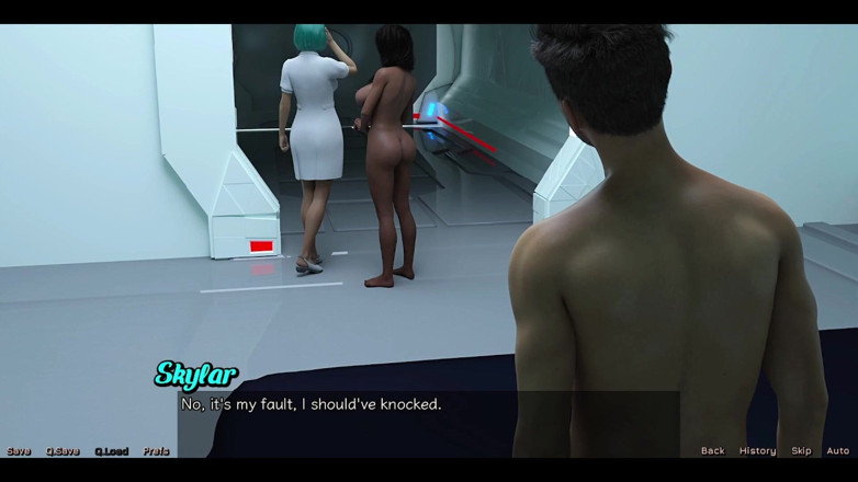 AVN Teller: Stranded in Space - Hot Busty Ebony MILF Plays with Her...