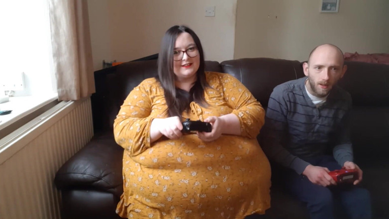 SSBBWLadyBrads: SSBBW hraní s břichem