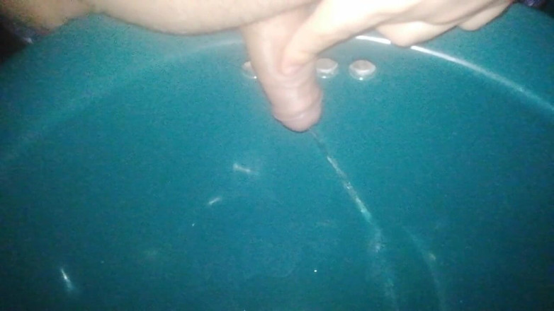 Only straws: Cleaning up my cum and cream mess