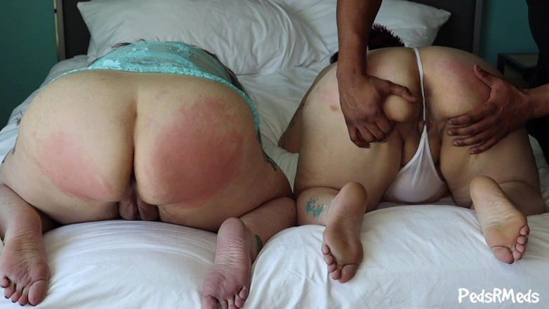 PedsRMeds: Phoenix Stacy and Tabbykat806 Get a Good Spanking