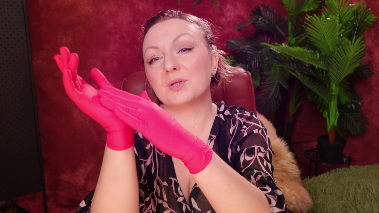 Arya Grander: Asmr s lékařskými rukavicemi: Jsem váš šéf. Arya Grander.