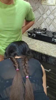 Indian Desi Bhabhi Fucked Hard by Her Devar in Kitchen Hindi