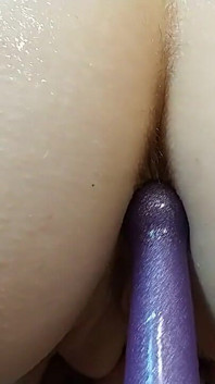 Anal tıkaç tak bakış açısı, seksi evli kadın, amatör