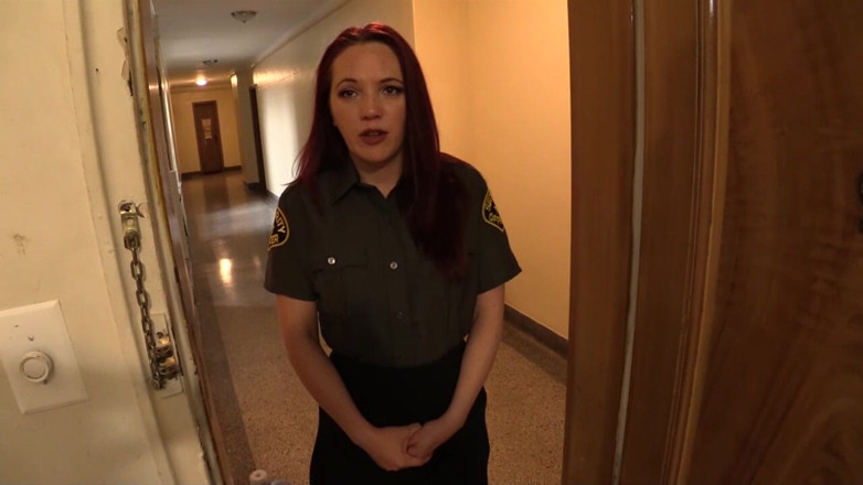 Evangelines Fetish: Fembot Officer Fooled (handjob)