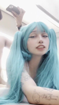 PAWG Hatsune Miku Cosplay Ft. Amberzinha