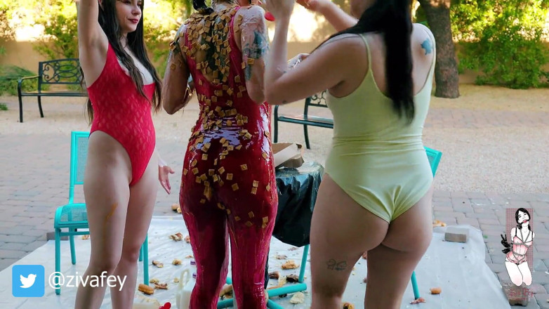 Ziva Fey: Ziva Fey - WAM Bratty femdom breakfast with Larzstord and Ruby...