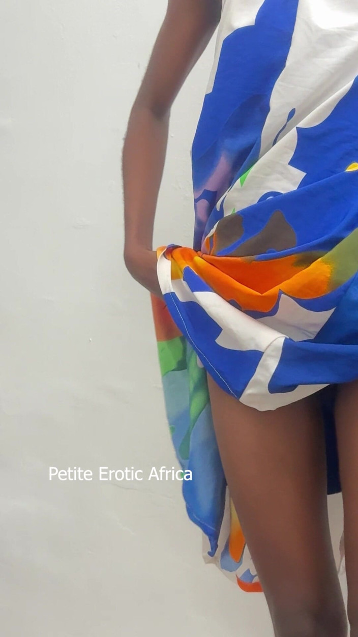 Petite Erotic Africa: Penetrating Standing Skinny