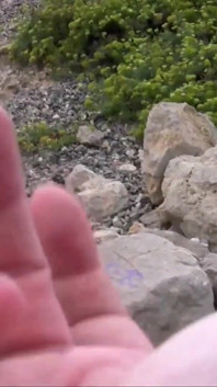 Pierced chick gives some squirt in the outdoor sex action