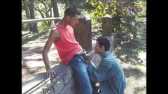 GAY VINTAGE PORN: Gay fucked in the street