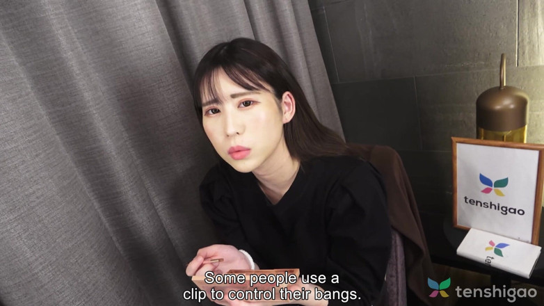 Tenshigao Backstage: Hitomi Kanzaki sahne arkası