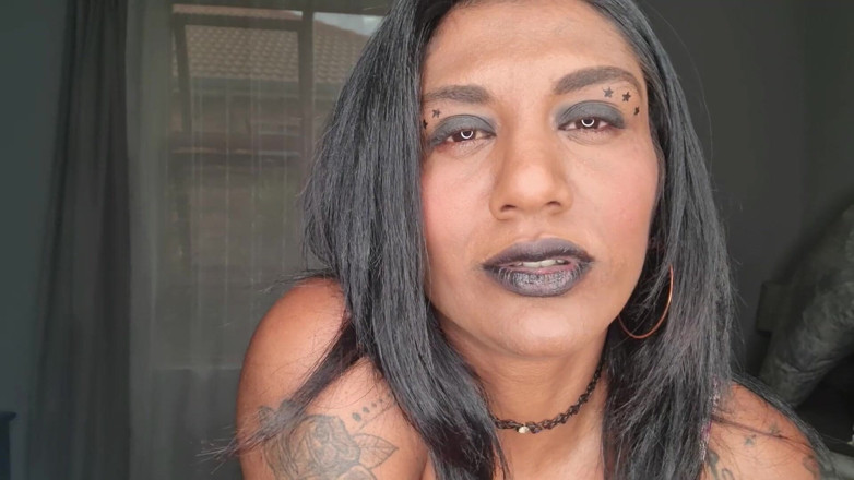 Domslutfucker: Desi Slut Dirty Talking While Playing, Displaying Her Tongue and...