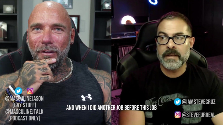 Raw and Uncensored with Masculine Jason: Porn Star Confessions - Steve Cruz (episode 96)