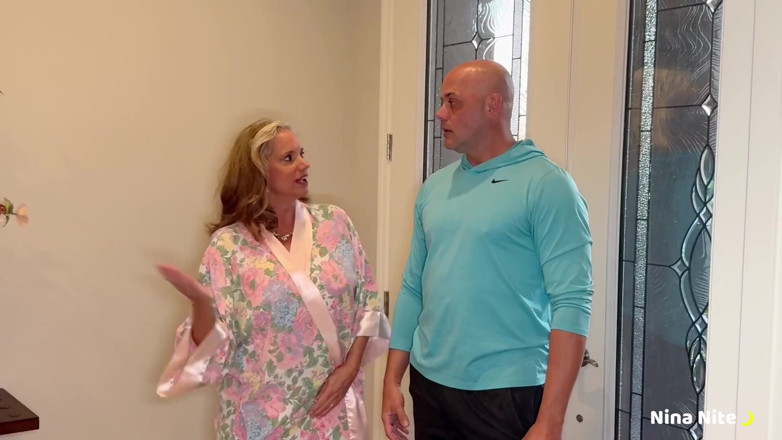 Nina Nite: Nina Nite Enjoys Husband's Friend!