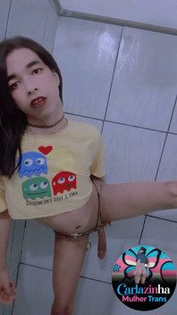 Carlazinha the Young Female Naked in Panties