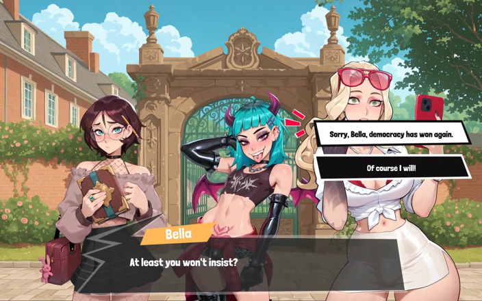 Cum in Futa: Femboy Futa House Game Hentai Futanari Af.13 Mijn schattige huisgenoot...