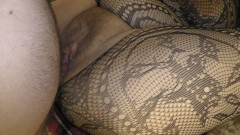 Milky Mari: Cuckold hubby started to fuck creampied pussy in sloppy seconds...