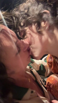 Making Out in the Courtyard