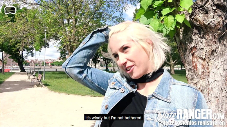 Date Ranger: Hungarian angel Amy Doux gets fucked by german in apartment