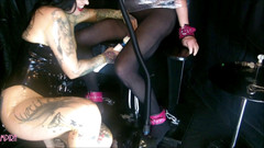 Domina Lady Vampira - SM Studio Femdom Empire: Bondage dobrodružství 2/2 - svázané cockmilking