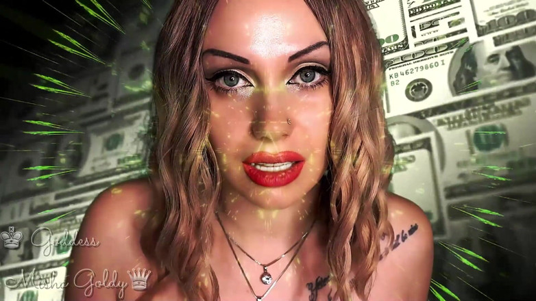 Goddess Misha Goldy: Okouzlující finanční HFO &amp; oční kontakt a ASMR! Finanční krach!