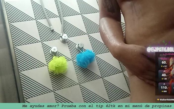 Empatic Bolillo: Köstlicher videoanruf unter der dusche