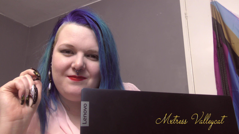 Mxtress Valleycat: Making you my it slave