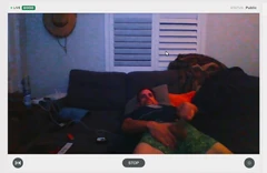 Eyacularon por primera vez en livestream
