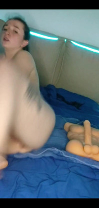 Masturbating Solo with Vibrator