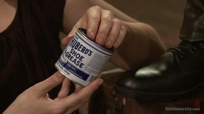 Kink University: Bootblacking: the Care, the Craft, the Kink